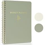 ZICOTO Easy to Use Monthly Budget Planner - 12 Month Financial Organizer with Expense Tracker Notebook - Monthly Money Budgeting Book To Manage Finances Effectively - 5.5"x8"