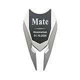 HaEnLab 1 Pack Personalized Golf Divot Tool Ball Marker, Custom Groomsman Gift Best Man Proposal Gift, Boyfriend Golf Gift