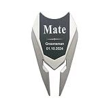 HaEnLab 3 Pack Personalized Golf Divot Tool Ball Marker, Custom Groomsman Gift Best Man Proposal Gift, Boyfriend Golf Gift