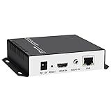 URayCoder MPEG4 H.264 Live HDMI Video Encoder Supports RTSP, RTP, RTMP, HTTP, UDP, SRT, MP4, FLV, for IPTV, Live Stream Broadcast for YouTube, Facebook RTMPS, Wowza, Twitch, etc.