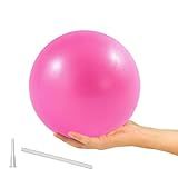 ElwynnLane 9 Inch Exercise Pilates Ball Mini Exercise Barre Ball for Yoga,Stability Exercise Training Gym Anti Burst and Slip Resistant Balls Physical Therapy Improves Balance