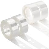 KICNIC Balloon Arch Strip Kit for Garland, 32.8 Feet Balloon Tape Strips and 200 Glue Point Dot Stickers for Party Wedding Birthday Baby Shower Graduation Decorations