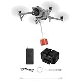 Drone Payload Release Airdrop System Dropping Device for DJI Mini 4 Pro/Mini 3 Pro/Air 3S/Air 3/Mavic 3/Mavic 3 Pro Drone Clip Delivery Transport Device for Fishing Bait Release&Wedding&Search &Rescue