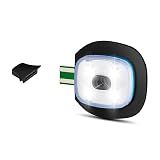 Etsfmoa LED Light USB Rechargeable Headlight for LED Knit Beanie,Easy Install Quick Replaceable Headlamp with Three Adjustable Brightness Settings
