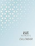 Bill Payments Calendar: Simple Monthly Bill Payments Calendar with Checklist Box Organizer Planner Log Book Money Debt Tracker Keeper Budgeting Financial Planning Budget Journal Notebook