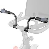 CyclingDeal 1 Pair of Handlebar Extenders for Indoor Exercise Bike - Great Handlebar Extension Accessory for Peloton - Compatible with Bicycle Handlebar Grips - Package with Handlebar Grips