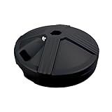 US Weight Durable Fillable Umbrella Base Designed to be Used with a Patio Table (Black)
