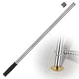 30-1/2 inch Pool Cover Tool,Stainless Steel Swimming Pool Rod,Pool Safety Cover Spring Tool Installation and Removal Tool for Anchors