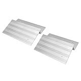 CargoSmart Model 3006, 12” Aluminum Ramp Plate Kit, Create Your Own Ramps to Easily and Safely Load & Unload Your ATVs, Motorcycles, Lawn Equipment, Can Be Used with Trucks, Vans Or Trailers, 2-Pack