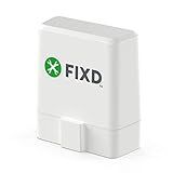 FIXD Bluetooth OBD2 Scanner for Car - Car Code Readers & Scan Tools for iPhone/Android - Wireless OBD2 Auto Diagnostic Tool - Check Engine & Fix All Vehicles 1996+ (1 Pack w/Free FIXD Premium Trial)