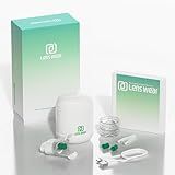 LensWear Contact Lens Applicator Tool - Wearing Aid for Easy Apply/Remove - USB Charger, Lense Inserter, Tweezer - Travel Kit