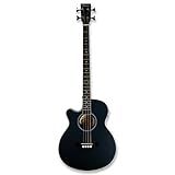 TARIO Left-handed 4 String Electric Acoustic Bass spruce top Mahogany back & sides (left hand)