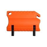 Niahm Reel Lawn Mower Blade Sharpener Kit for Push Mower, Push Mower Sharpener for Reel Mower, Orange