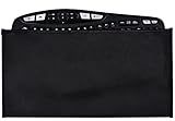Keyboard Bag Case Sleeve Pouch for Universal Keyboard, Logitech/Razer/Das/Havit/Apple Magic Keyboard Protector, Wireless/Wire Computer/Gaming PC Keyboard Dust Cover-Black
