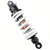 AuryngMD 270mm 10.6” Adjustable Rear Shock Absorber, Rebound & Preload Adjustable Heavy Duty Spring Suspension Shock 800 lbs Max Load for Dirt Bike Pit Bike Mini Bike Electric Dirt Bike ATV Motorcycle