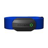 COOSPO Bluetooth Heart Rate Monitor Chest Strap H808S, ANT+ BLE HR Monitor Chest, HRM IP67 Waterproof, Use for Running Cycling Gym and Other Sports