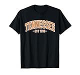 State of Tennessee Est 1796 Pride Classic TN Themed Orange T-Shirt