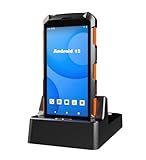 Android 13 Barcode Scanner Handheld Mobile Computer, 5.5-inch Touchscreen PDA Scanner with Integrated Honeywell 1D & 2D Bar Code Scan Engine, WiFi & 4G LTE, for Warehouse & Logistics