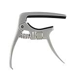 Sondery Capo Professional for Acoustic and Electric Guitars, Trigger Tension Adjustable