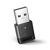 UGREEN USB Bluetooth 5.3 Adapter for PC, Plug & Play for Windows 11/10/8.1, Bluetooth Receiver & Transmitter for Keyboard/Mouse/Headphone/Speakers/Printer