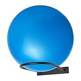 MEIPMQZ Stability Ball Holder Wall Mount - Heavy Duty Exercise & Yoga Ball Storage Rack for Home, Yoga Studios, and Commercial Gyms - Space-Saving Design for Stability Balls up to 85cm(Black 1-Pack)