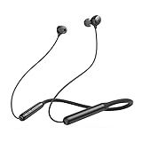 Soundcore by Anker Life U2i Wireless Neckband Headphones, 10mm Drivers with BassUp Technology, 24H Playtime, AI-Enhanced Calls, Foldable and Lightweight, IPX5 Water-Resistant, Secure Fit, Bluetooth 5