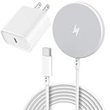 [Apple MFi Certified]Magnetic Wireless Charger Apple Mag Safe Charger,15W 6FT Fast Wireless Charging Pad for AppleiPhone 16 Pro Max/16 Pro/16 Plus/15 Pro Max/14/13/12/AirPods3/2/Pro/Pro2,Charging Pad