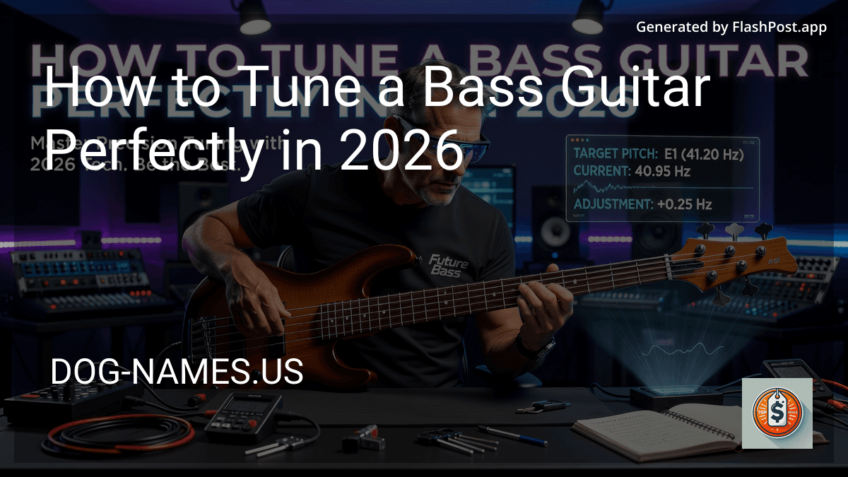 How to Tune a Bass Guitar Perfectly in 2026 preview