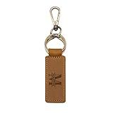 Onedor Custom Keychain, Personalized keychains, Genuine Leather Key Chain Holder Engrave Name Text, Customized Gifts for Men Boyfriend Lovers