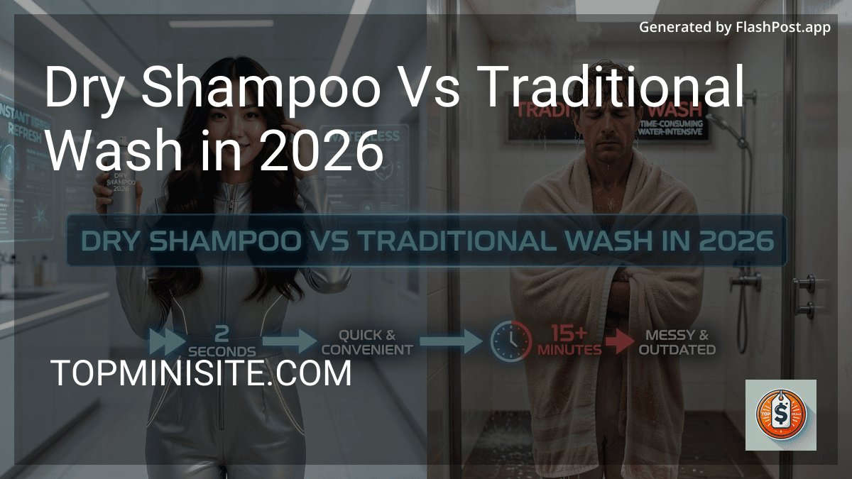 Dry Shampoo Vs Traditional Wash in 2026 preview