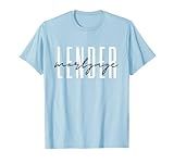 Mortgage Lender Loan Officer Mortgage Consumer T-Shirt