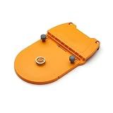 Bora Router Dado Jig, The Woodworking Router Guide That Allows for Precise, Straight Dados, Rabbets, and Mortises | 542005, Orange