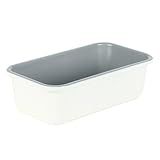 SUR LA TABLE Kitchen Essentials Bake Sale 9 X 5 Inch PFOA, PFAS, PTFE Free Nonstick Loaf Pan - Linen White