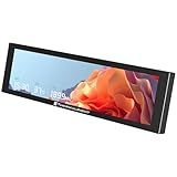 TR Thermalright Trofeo Vision 9.16 LCD Black, 1920x480 Resolution-Support Switching Between Multiple Dynamic Images/Videos,Magnetic Display Screen-9.16in,Customize Display-Image/Video