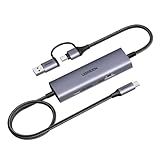 UGREEN 2K@30Hz USB C Video Capture Card with 100W PD 4K@30Hz HDMI Loop-Out, 1080P 60fps USB 3.0 Capture Card for Streaming Low Latency YUY2 VR Compatible with Switch, Stream Deck, Quest 3