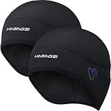 HASAGEI Winter Thermal Skull Cap for Men Windproof Helmet Liner with Full Ear Coverage & Eyewear Slots, Cycling Motorcycle