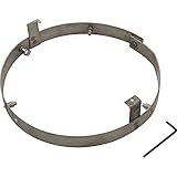 Custom Molded 25549-500-000 Light Niche Adapter, In Ground Pool, 10-1/2"id, Univ