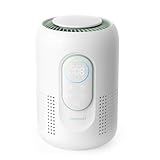 Momcozy Nursery Air Purifier, 4-Filter System with H13 HEPA & Carbon, Real-Time PM2.5 Air Quality Monitor & Display with 3-Color Status, Baby Air Purifier with 21 dB Sleep Mode, Dimmable Night Light