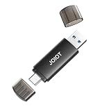 32GB USB C Flash Drive Dual USB 3.0 Type C + USB A Portable 2-in-1 Thumb Drive for Smartphone Tablet Computer Mac iPhone 15/16/17 Black