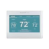 Honeywell Home RTH9600WF Smart Color Thermostat ENERGY STAR Wi-Fi Programmable Touchscreen Alexa Ready - C-Wire Required