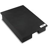 Pyle Sound Dampening Speaker Riser Foam - Audio Acoustic Noise Isolation Platform Pads Recoil Stabilizer w/ Rubber Base Pad For Studio Monitor, Subwoofer, Loud Speakers - PSI21 (22.3 x 15 x 3 Inch)