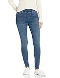 Amazon Essentials Women's Mid-Rise Stretch Pull-On Jegging - Discontinued Colors, Medium Wash, 16