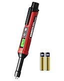 KAIWEETS Brake Fluid Tester Pen with Corrosion Resistance Probe, High-Precision Brake Fluid Moisture Tester with Data Hold Function, Buzzer Alarm, 3 Colors Backlight, Calibrated for DOT3, DOT4, DOT5.1