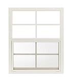 Shed Windows 18x23 (1-Pack) | Sliding Windows with Tempered Glass & Screens | Flush Mount, White Aluminum Frames for Sheds, Chicken Coops & Playhouses