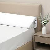 Vekkia Queen Bed Wedge Pillow for Headboard Gap,Mattress Wedge Gap Filler