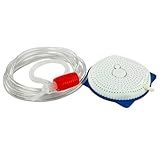 Aqua Select Cover Siphon for Winter Pool Cover | Above Ground Swimming Pool Siphon Pump | Drain Siphon Hose | No Electricity Required | Porous Drain to Remove Maximum Water Amount | White