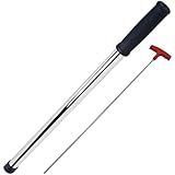 30 inches Extra Long Heavy Duty Swimming Pool Safety Cover Installation, Removal Rod Tool Plus Anchor Hex Key - Rod with Hex Key Combo