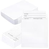 200 Pieces Library Pockets and Cards Check out Cards Library Card Pockets