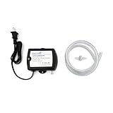 Cold Plunge Ozone Generator Ambohr SPA-124, 100mg/h Efficient Output Ozone Machine, Ozone Generator with Check Valve & PVC Hose for Cold Plunge, Ice Bath and Hot Tub