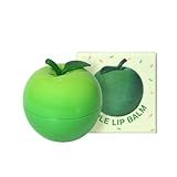 PRETTYSKIN Moisturizing Korean Vegan Lip Balm 0.31oz. (9g) Smooth, Soft Texture, Hydrating, Natural Shine, Glossy (Apple)